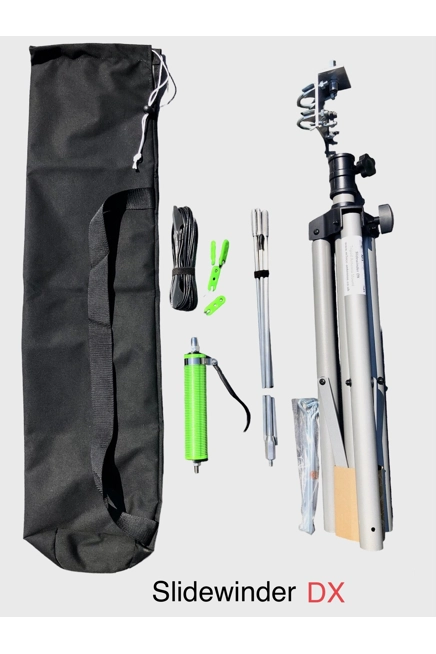 Slidewinder DX Portable Antenna System Multi Section Vertical Antenna Version..