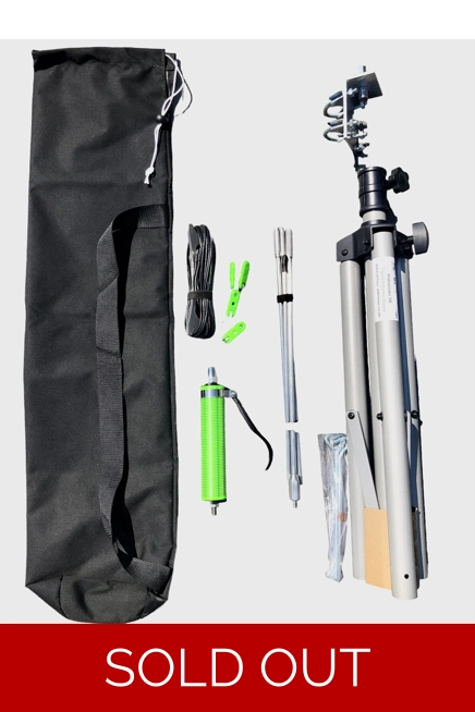 Limited Edition Slidewinder DX Portable Antenna System Multi Section Vertical ..