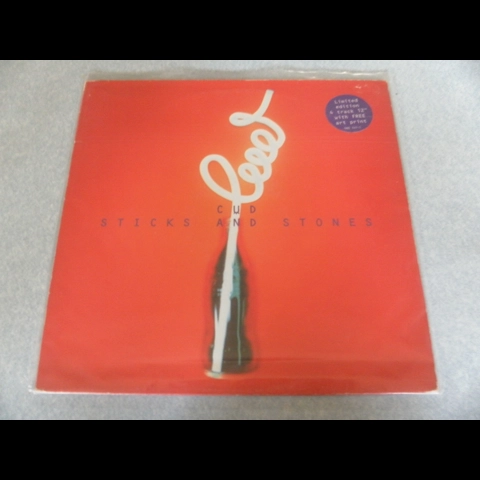 Cud - Sticks And Stones 12" EP with Print