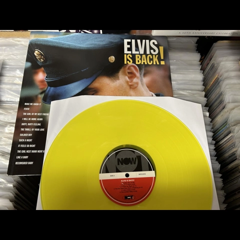 Elvis Presley - Elvis Is Back lp Yellow Vinyl