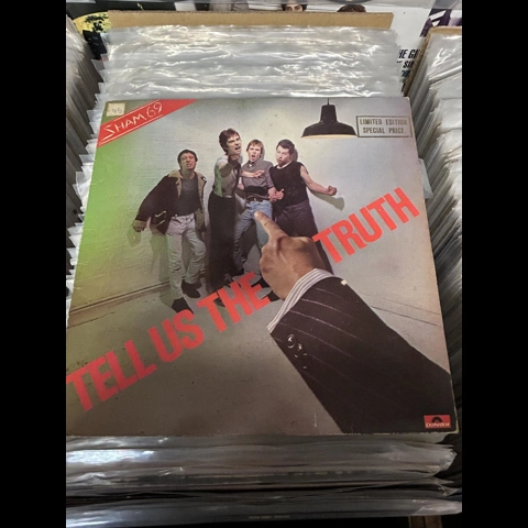 Sham 69 - Tell Us The Truth lp