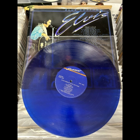 Elvis Presley - Blue Rhythms lp Blue Vinyl