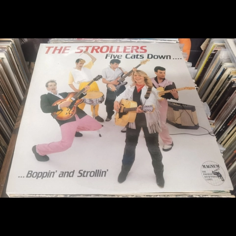 The Strollers - Five Cats Down Boppin and Strollin lp