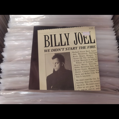 Billy Joel - We didn't start the fire 7"