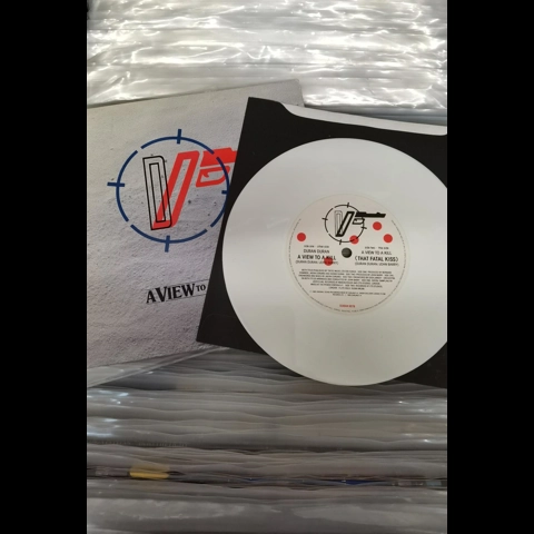 Duran Duran - A View To a Kill 7" White Vinyl