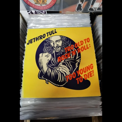 Jethro Tull - Too Old To Rock 'N' Roll Too Young To Die lp