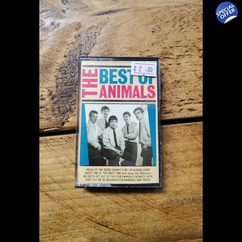 The Animals - The Best of the Animals Cassette Album