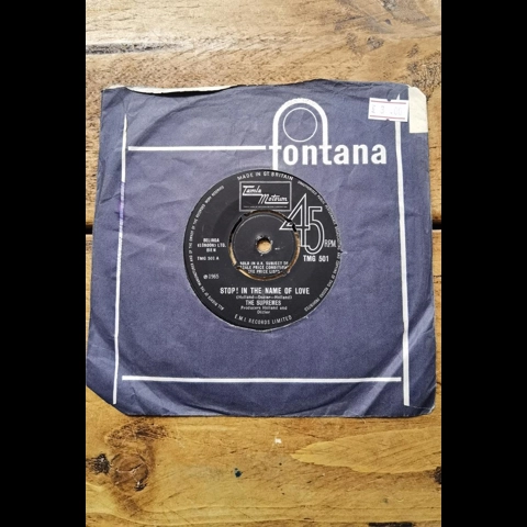 The Spuremes - Stop! In The Name Of Love 7"