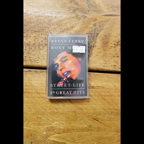 Bryan Ferry * Roxy Music - Street Life, 20 Great Hits Cassette Album
