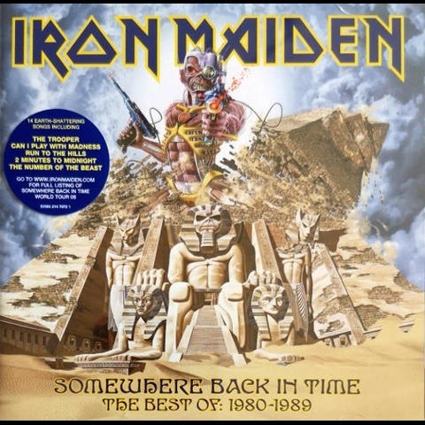 Iron Maiden - Somewhere Back In Time CD Album
