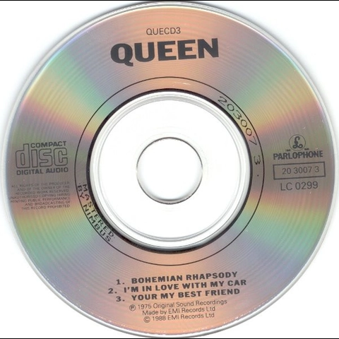 Queen - Bohemian Rhapsody 5" CD Single