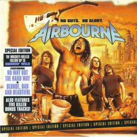 Airbourne - No Guts No Glory CD Album
