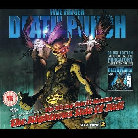 Five Finger Death Punch - The Wrong Side Of Heaven And The Righteous Side Of Hell CD & DVD Album