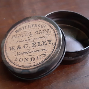 W & C Eley Percussion Cap Tin