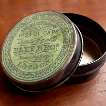 Eley Bros Percussion Cap Tin