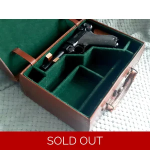 VINTAGE CARRY CASE FOR LUGER P08 PISTOL