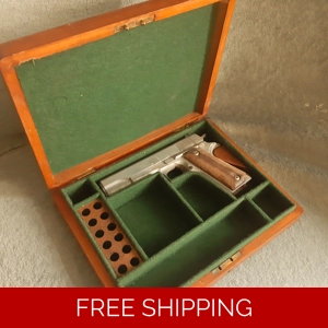 ANTIQUE COLT 45 1911 PISTOL CASE