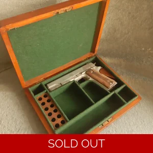 ANTIQUE COLT 45 1911 PISTOL CASE