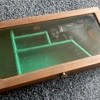 Wooden Glass lid display case for Luger P08