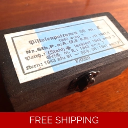 Wooden Ammo Box For Luger p08 9mm