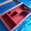 Wooden Glass lid display case for Luger po8 pistol