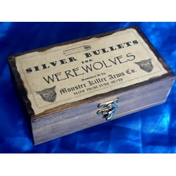 Werewolf Silver Bullet Ammo Box