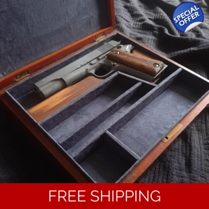 ANTIQUE COLT 45 1911  PRESENTATION PISTOL CASE