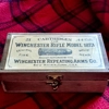 Wooden Winchester. 1873 .44 Ammo Box