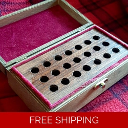 Wooden Winchester. 1873 .44 Ammo Box