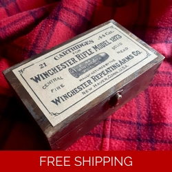 Wooden Winchester. 1873 .44 Ammo Box v2