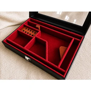 Faux leather case for Luger p08 pistol