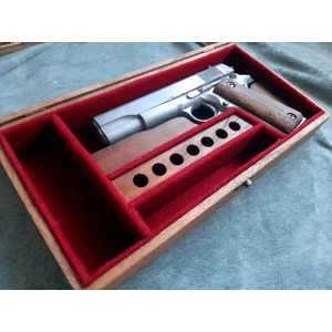 Colt 1911 Glass Lid Display Case