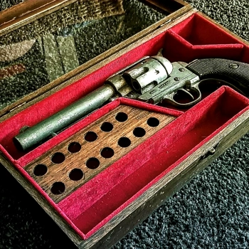 Colt 45 Single Action Army Display Case