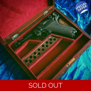Antique Case for Luger P08 Pistol