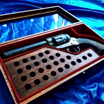 Colt 45 Single Action Army Display Case