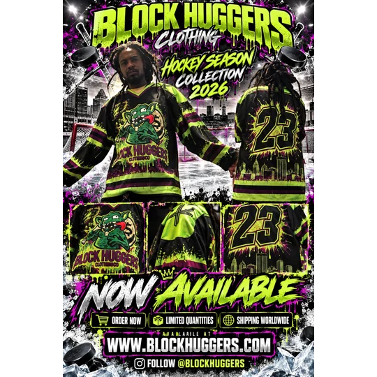 Block Huggers Clothing Zone 23 Hockey Jersey