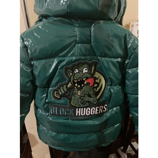 Block Huggers Clothing Shiny Bubble