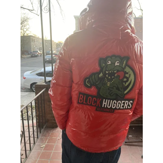 Block Huggers Clothing Shiny Bubble
