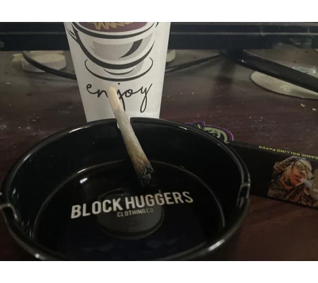 Block Huggers Clothing Ashtrays