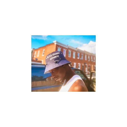 Block Huggers Clothing Bucket Hat (Text Only)