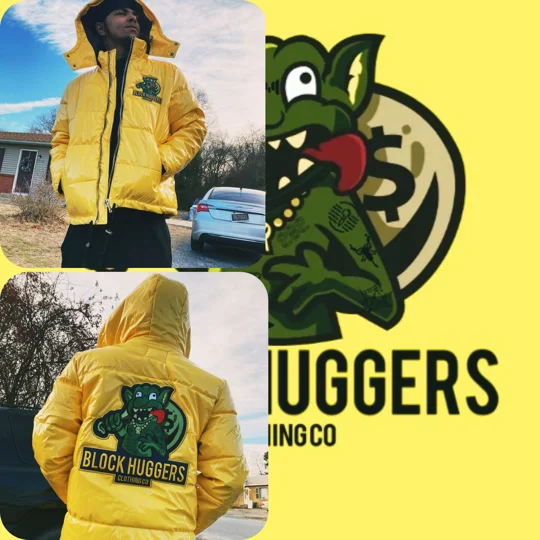 Block Huggers Clothing Shiny Bubble