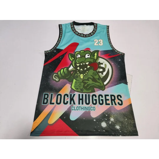 Block Huggers Clothing SananMemphis Basketball Jersey
