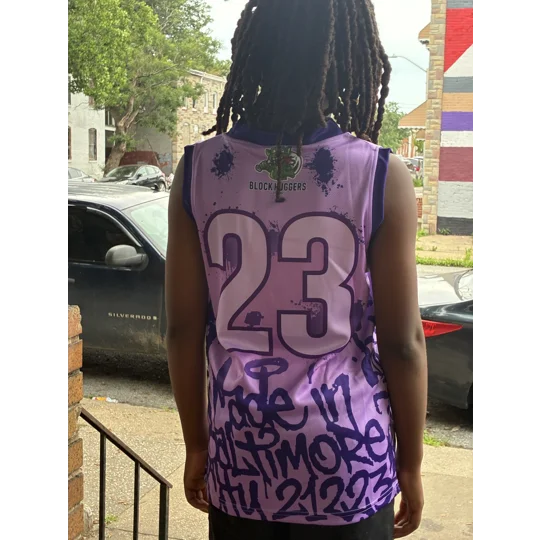 Block Huggers Clothing Zone23 Basketball Jersey
