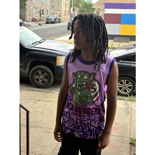 Block Huggers Clothing Zone23 Basketball Jersey