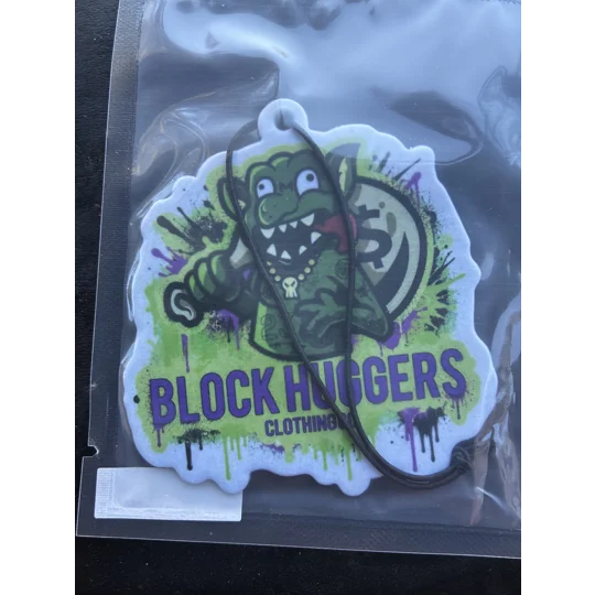Block Huggers Clothing Oud Car Air Freshener