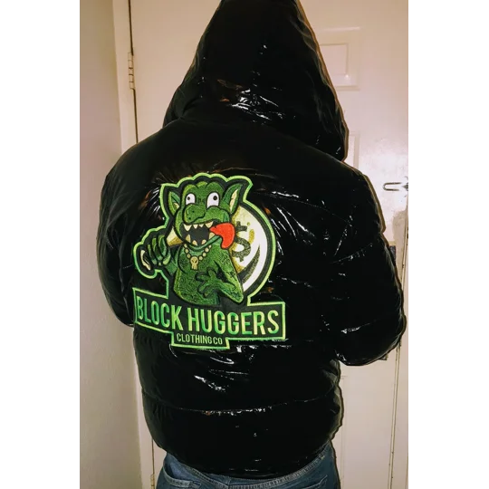 Block Huggers Clothing Shiny Bubble