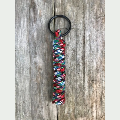 Afghan Vet Paracord 'Snake Knot' Keychain Keyring Key Fob