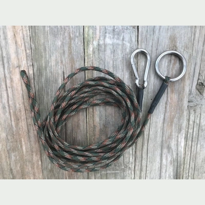 Army Green Camo Paracord 'Carp Sling/Sack Retaining Cord' 4 Metre.