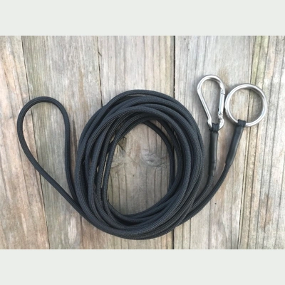 Black Paracord 'Carp Sling/Sack Retaining Cord' 4 Metre.