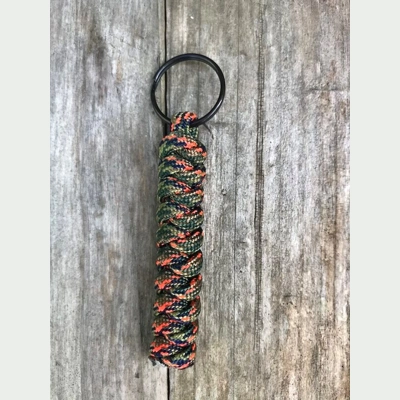 Blitz Camo Paracord 'Snake Knot' Keychain Keyring Key Fob